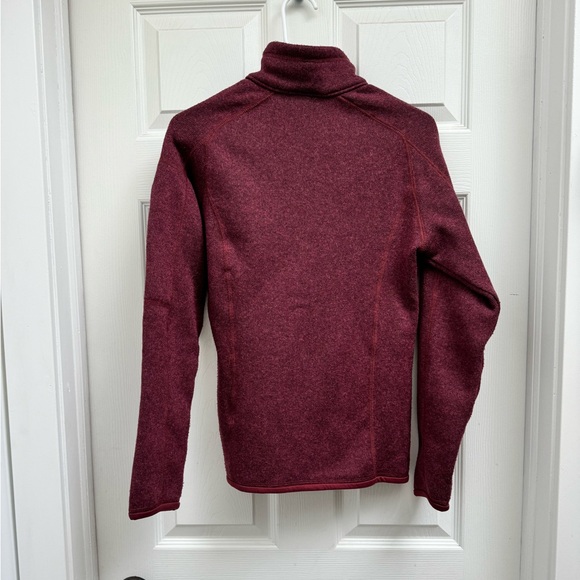 Patagonia Women's Better Sweater 1/4 Zip Fleece, Sequoia Red, Size Small - Picture 3 of 7